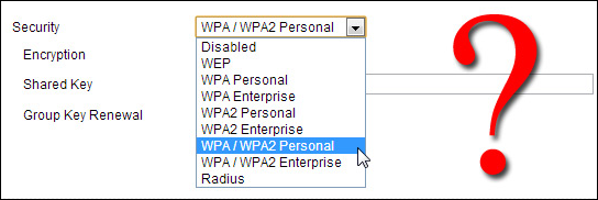 wpa personal or enterprise